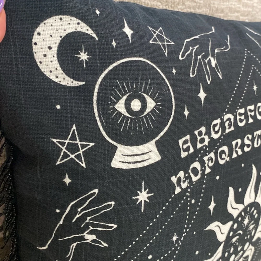 NWOT Indigo Moon Celestial Decorative Accent Pillow
